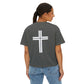 JESUS Women's Comfort Colors Boxy Tee