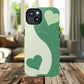 Tough Magnetic iPhone Case with Heart Design, Perfect for Gifts, Valentine's Day, Everyday Use, Stylish Protection, IPhone Cover