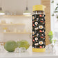 Blossom Elegance: Noir Garden Infuser Water Bottle