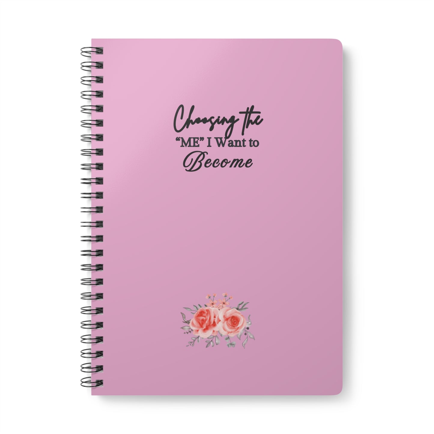 Floral Motivational Notebook, Self-Improvement Journal, Inspirational Diary, Positive Affirmations, Goal Planning