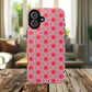 Roseburst Mosaic Vibrant Flower Pattern iPhone Case, Stylish iPhone Cover, Tough Magnetic Case, Floral Gift, Trendy Accessory for Her