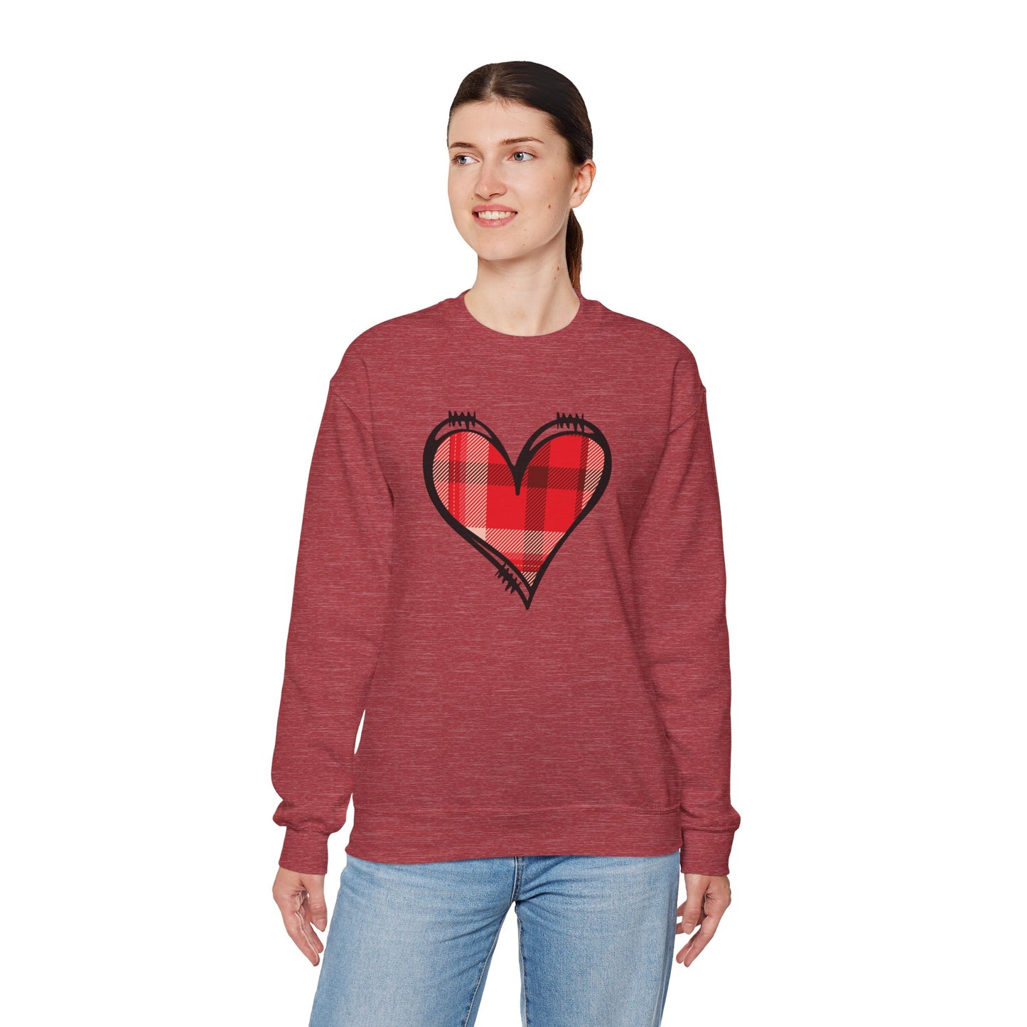 LOVE Always Unisex Heavy Gildan Blend™ Crewneck Sweatshirt.