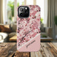 Personalized Cherry Blossom iPhone and Samsung Tough Phone Cases