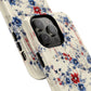 Americana Blossom Drift Tough Magnetic iPhone Case - Durable, Chic, Personalized for Floral Lovers, Gift for Her, Spring Style, iPhone Accessories