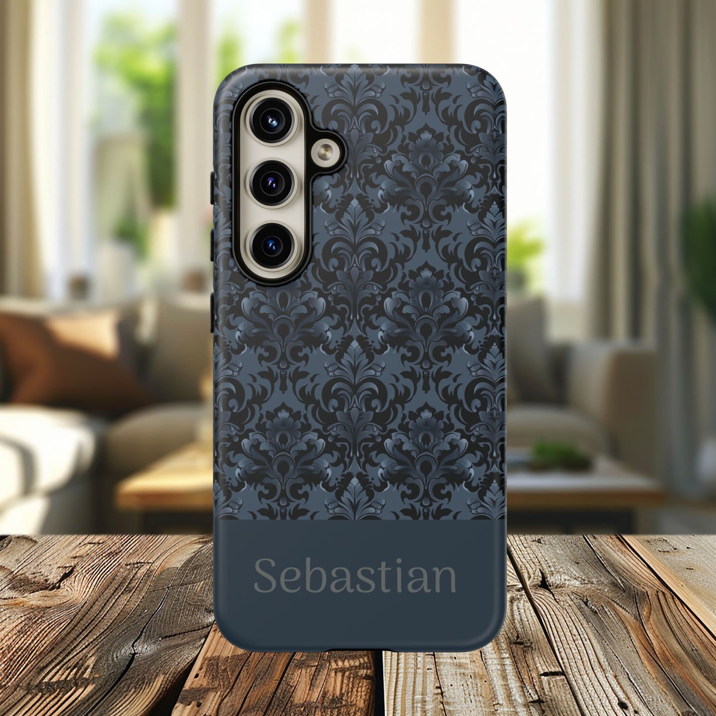 Personalized Name Opulent Dusk Tough Phone Case — Custom Protective Cover for iPhone, Samsung & Google Pixel Phone Cases