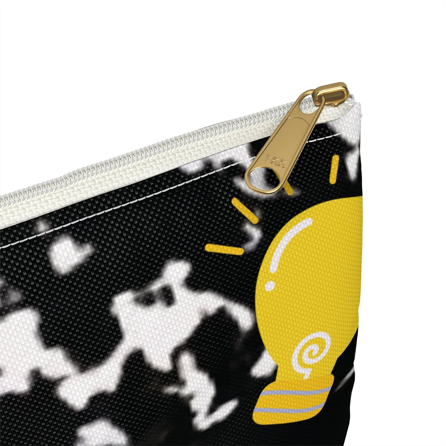 Personalized Black Composition Book Inspired Accessory Pouch, Kids School Supplies, Classroom Organizer, Teacher Gift, Fun Stationery Case, Back to School