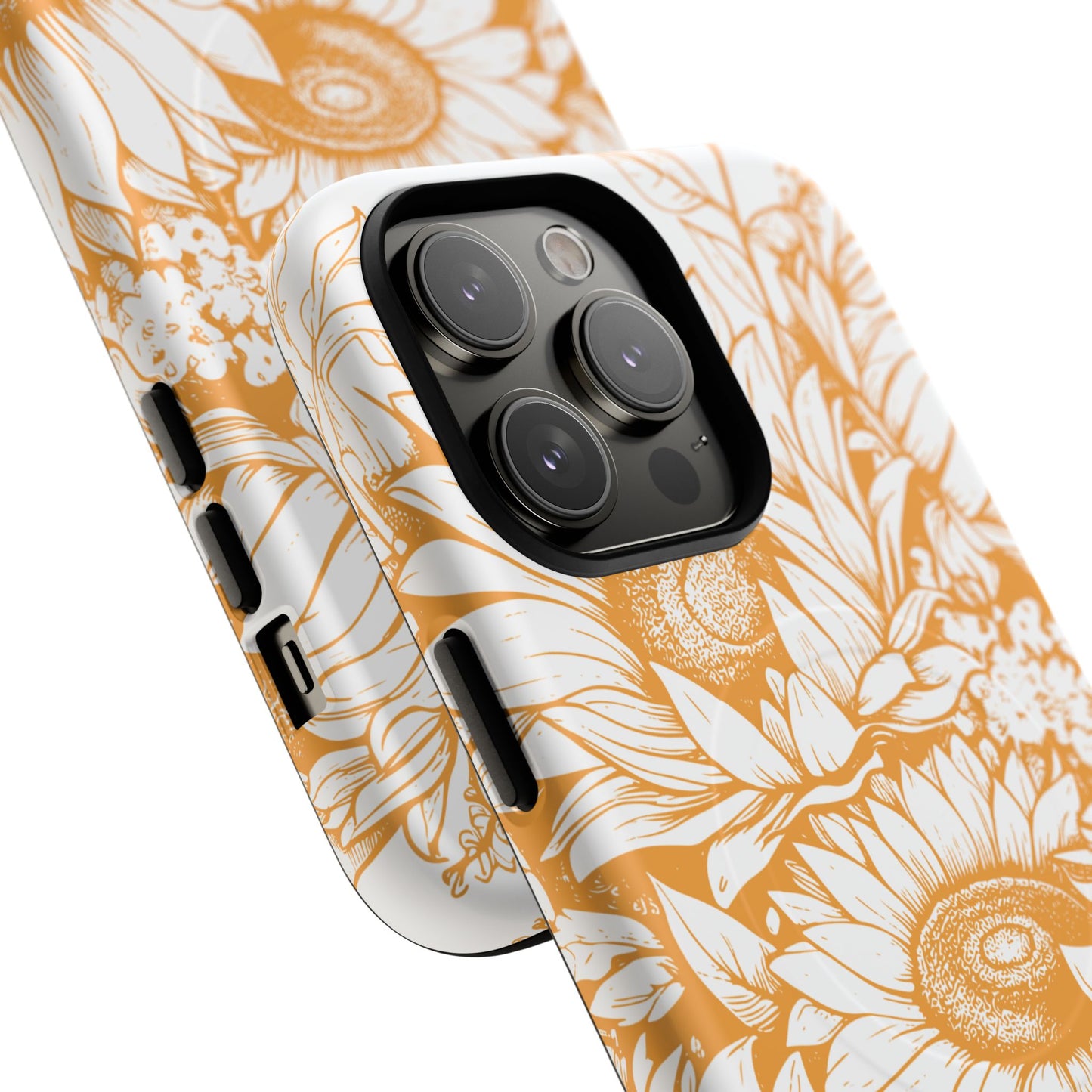 Loved John 3:16, Inspirational Gift, Tough iPhone Magnetic Case Scripture, Sunflower Bible Verse, MagSafe® iPhone® Tough Case, iPhone 14, iPhone 15, iPhone 16, Pro, Pro Max, Plus