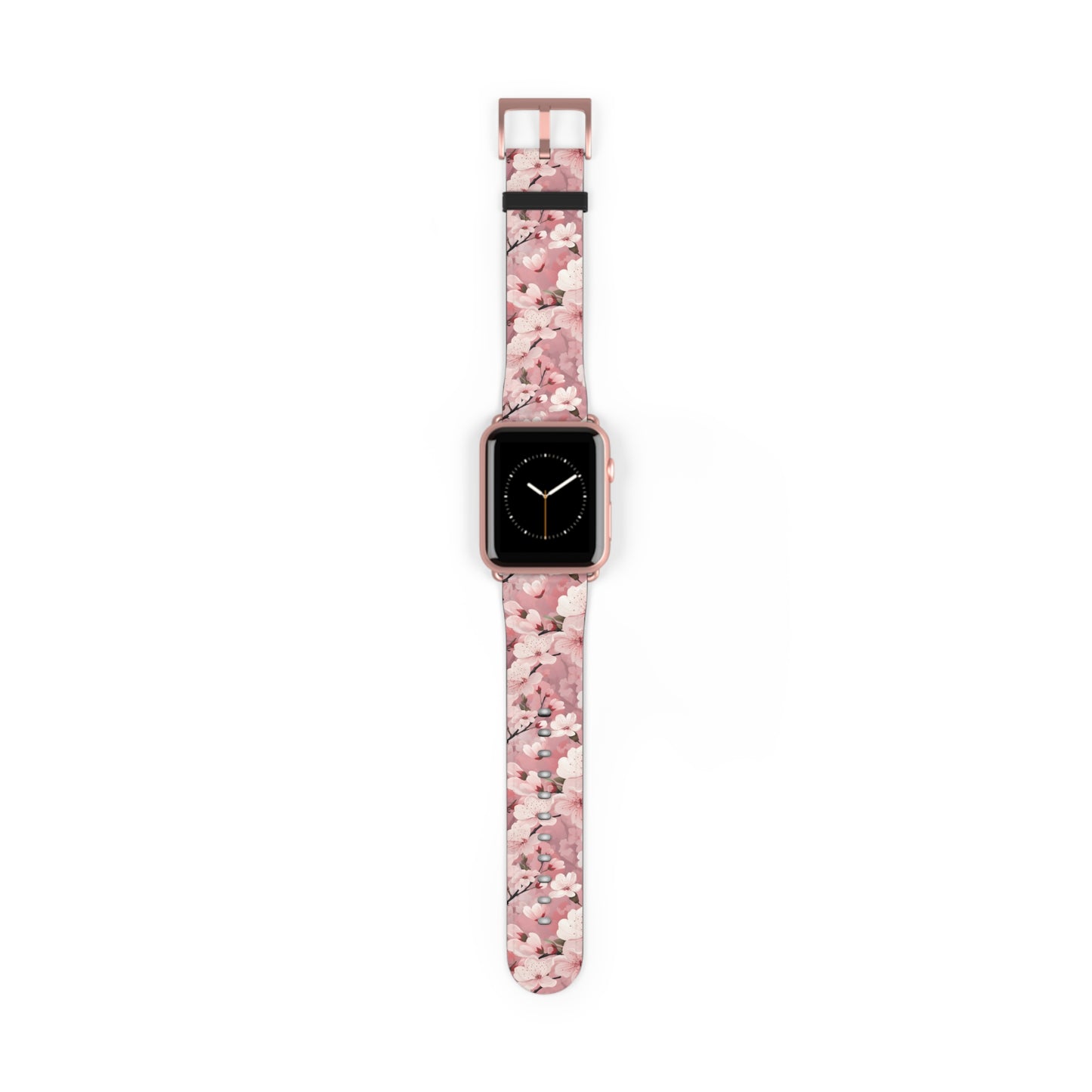 Cherry Blossom Floral Floral Watch Band - Elegant Design.