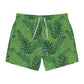 Green Tropical Bliss Swim Trunks (AOP)