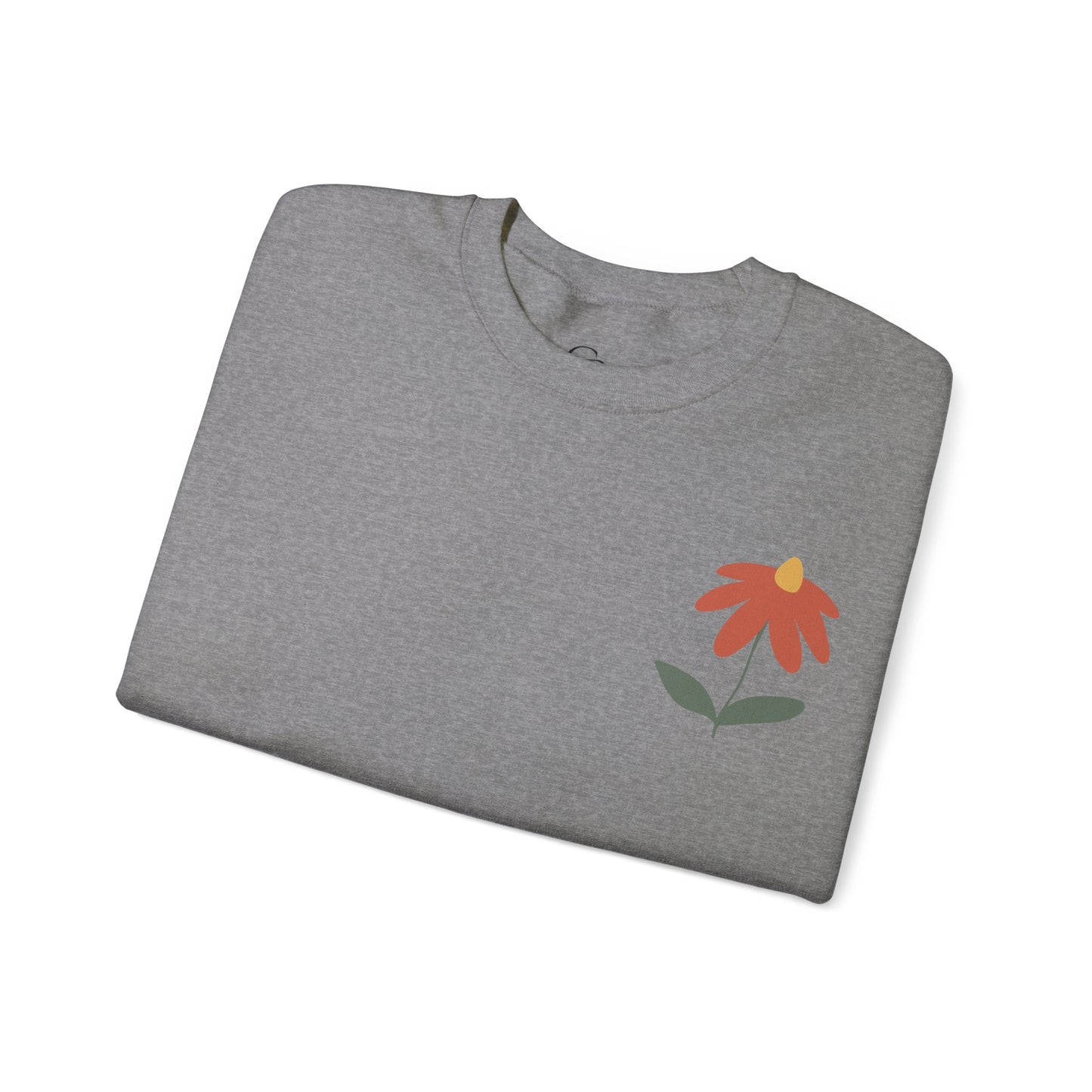 "All-Around Beauty" Unisex Floral Crewneck Sweatshirt