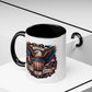 4th of July Eagle Coffee Mug — Patriotic American Flag Accent Mug (11/15oz)