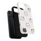 Cute Cat Tough Magnetic Case, iPhone Cover, Cat Lover Gift, Cute Cat Accessories, Pet-Themed iPhone Case