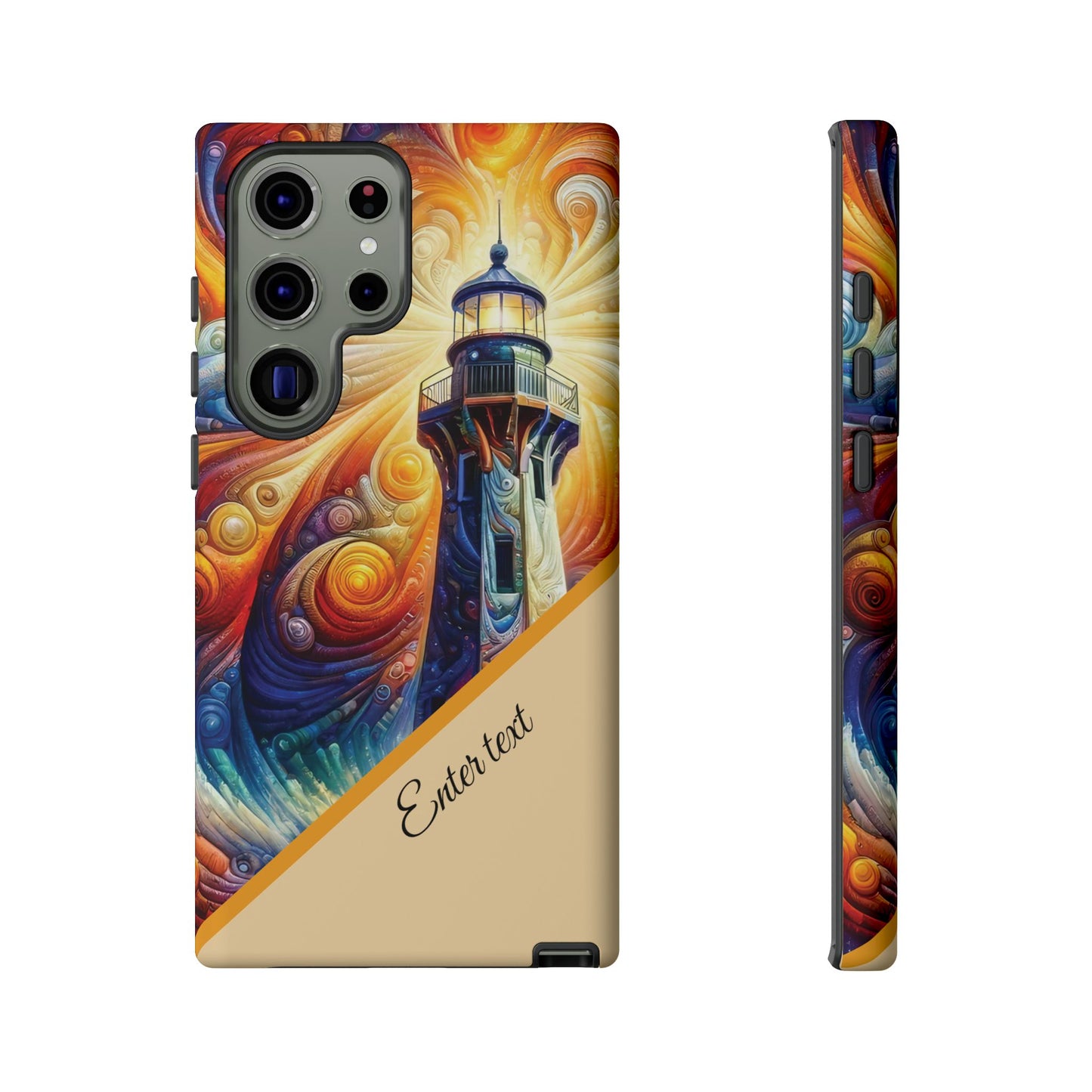 Personalized Cosmic Beacon Tough Samsung and Google Phone Cases