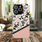 Personalized Floral Blush Garden Whisper Tough Magnetic MagSafe® iPhone® 13, 14, 15, 16, 17, Pro, Pro Max, Plus Cases (Custom Name).