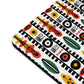 Afrobeat Harmony Vibrant Geometric Mouse Pad – Artistic Desk Accessory for Creatives & Dreamers.