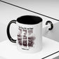 Inspirational Accent Coffee Mug - True Story, He's Not Here (Matthew 28:6) 11oz/ Faith Gift