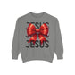 JESUS Charm Unisex Garment-Dyed Sweatshirt