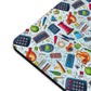 Academic Adventures Colorful School Supplies Mouse Pad - Perfect for Students & Teachers