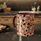 Heart Patterned Coffee Mug - Colorful Love Design, Perfect for Gifts & Celebrations
