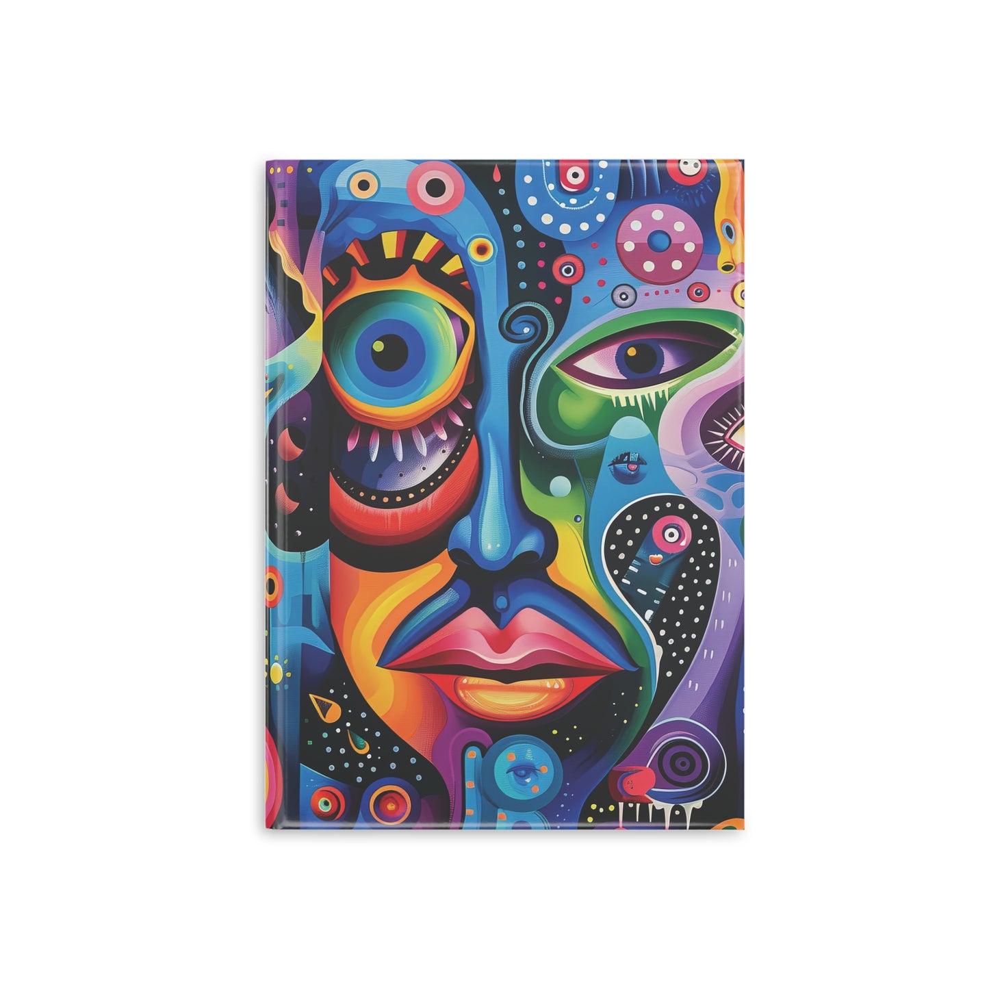 Psychedelic Visions  A Hardcover Notebook (PY)