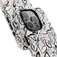Heart Scribbles Tough Magnetic MagSafe®Case - Cute, Stylish, Gifts for Her, Love, Valentine's Day,  iPhone® 13, 14, 15, 16, 17, Pro, Pro Max, Plus Cases.