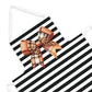 Striped Bow Chef Apron with Loop & Ties