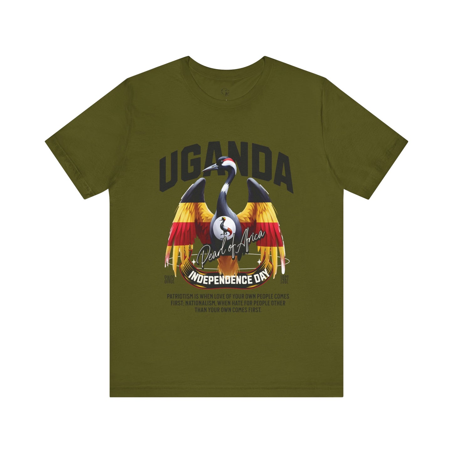 Uganda Independence Day Unisex Jersey Short Sleeve Tee