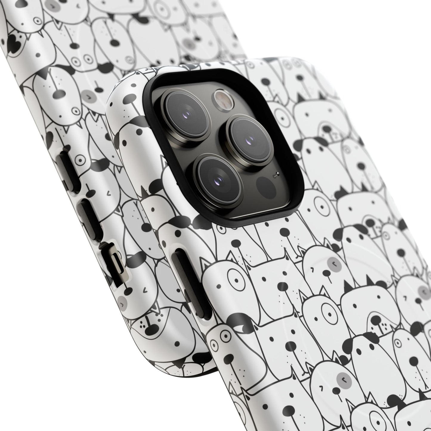 Cute Animal Pattern Phone Case, Tough Magnetic Cases for Pet Lovers, Gifts for Birthday, Holiday, Cute Accessories, Phone Covers