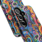 Psychedelic Visions Vibrant Art Google Pixel, iPhone and Samsung Phone Case - Tough Cases for Creative Souls