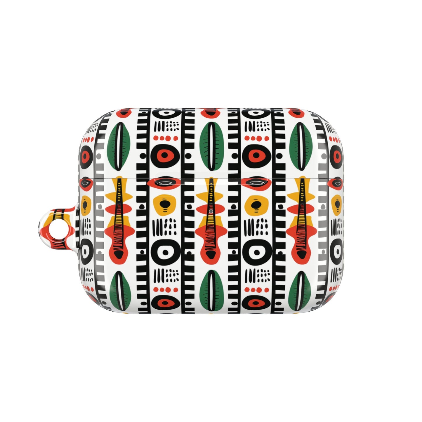 Afrobeat Harmony AirPod Cases - Stylish Protection with Bold Patterns-Airpods Pro Gen 1 and 2, Gen 1 to 4.