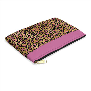 Leopard Luxe Accessory Pouch