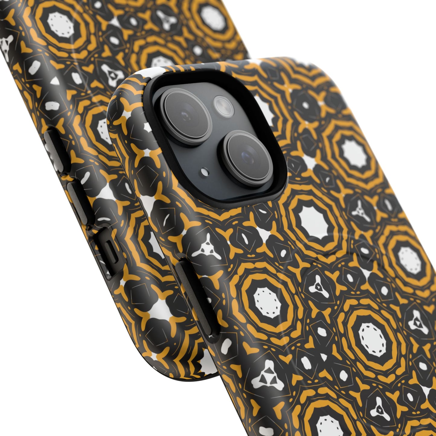 Stylish Tough Magnetic Phone Case, Unique Pattern Phone Cover, Durable Magnetic Case, Trendy Tech Accessories, Gift for Phone Lovers