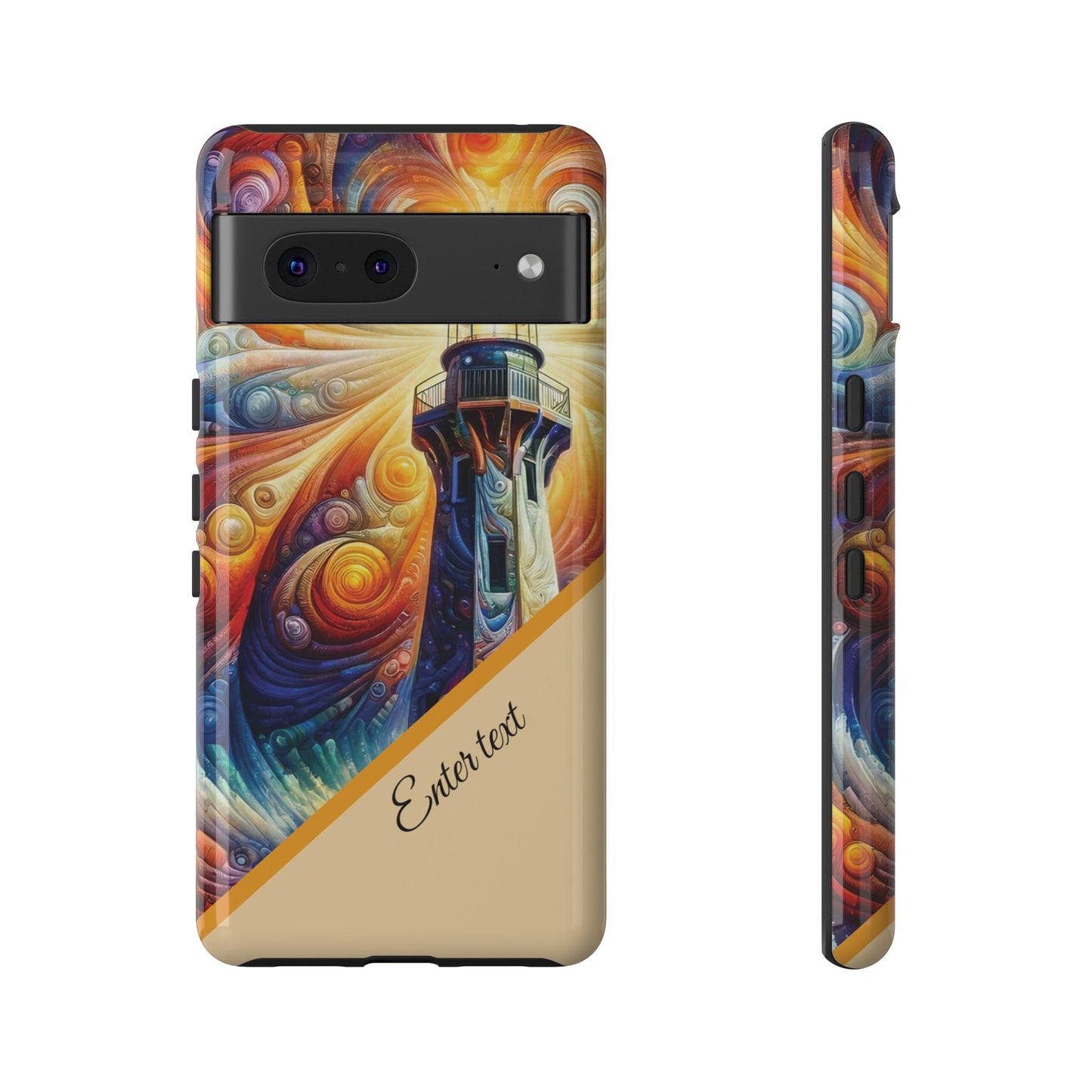 Personalized Cosmic Beacon Tough Samsung and Google Phone Cases