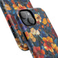 Cathedral Petals Tough Magnetic iPhone Case, Durable, Stylish, Unique Floral Design, Gifts for Her, Birthday, Everyday Use, Stained Glass iPhone Case.