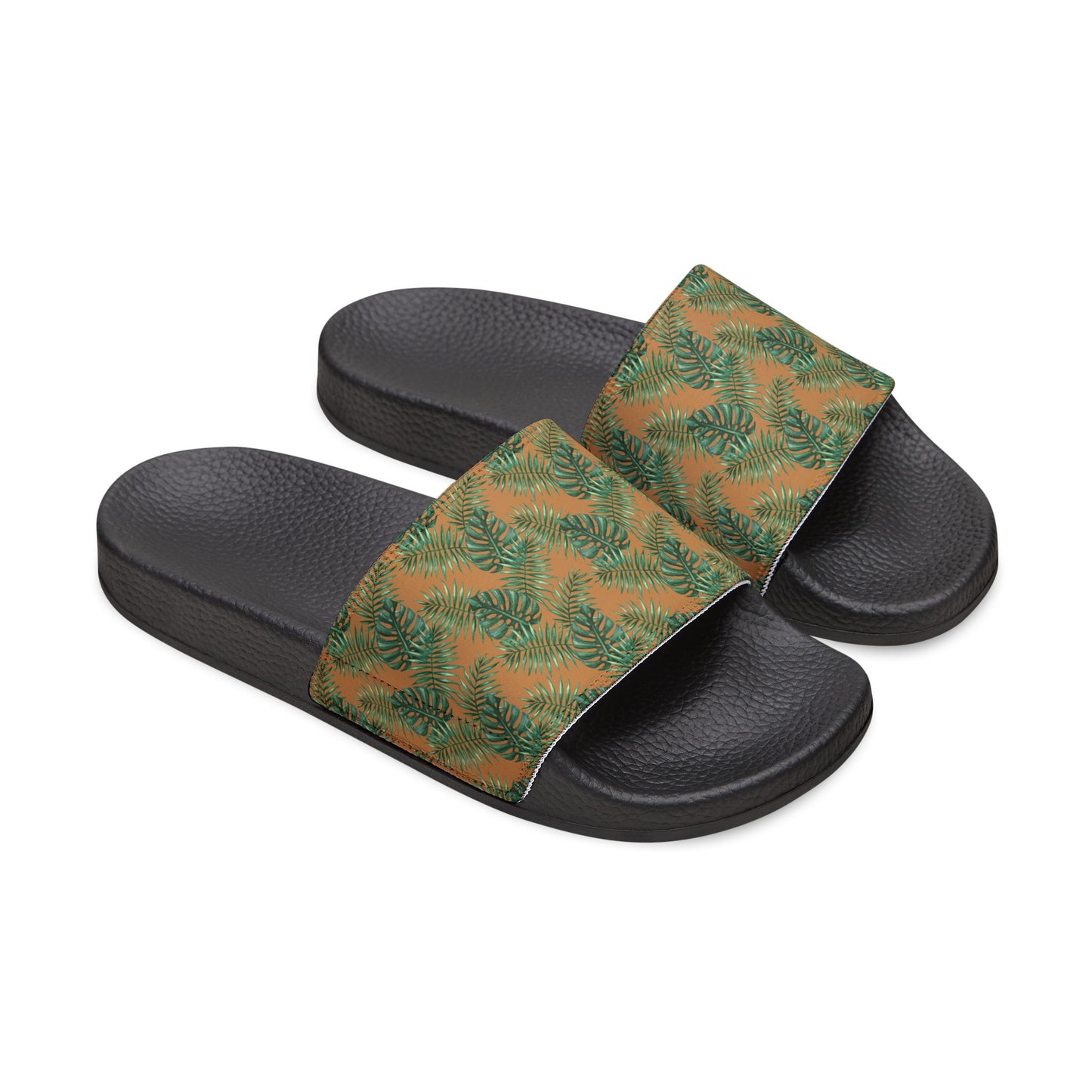 Brown Tropical Bliss Women's Removable-Strap Sandals
