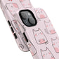 Cute Cat Magnetic iPhone Case, Tough iPhone Cover, Cat Lover Gift, Kawaii Style Case, Pet-Themed Gift