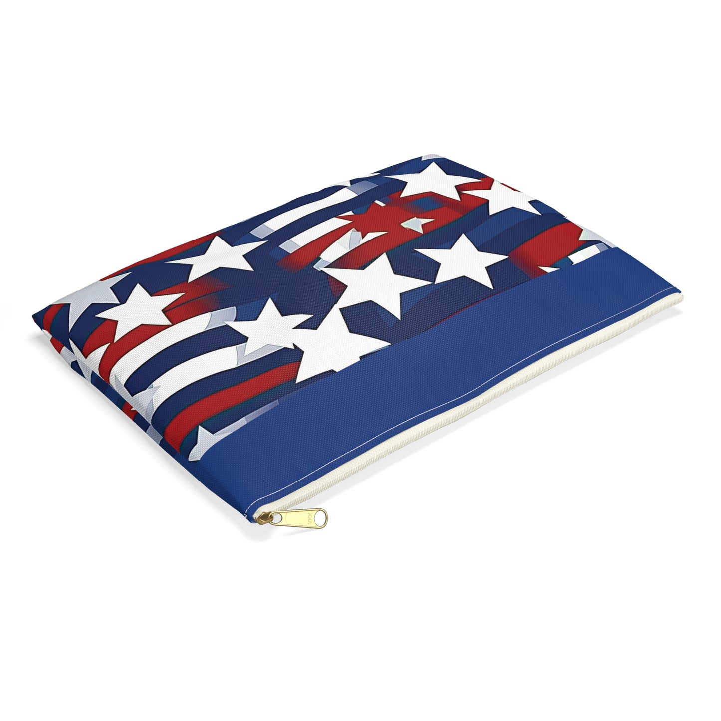 Patriotic Waves Accessory Pouch