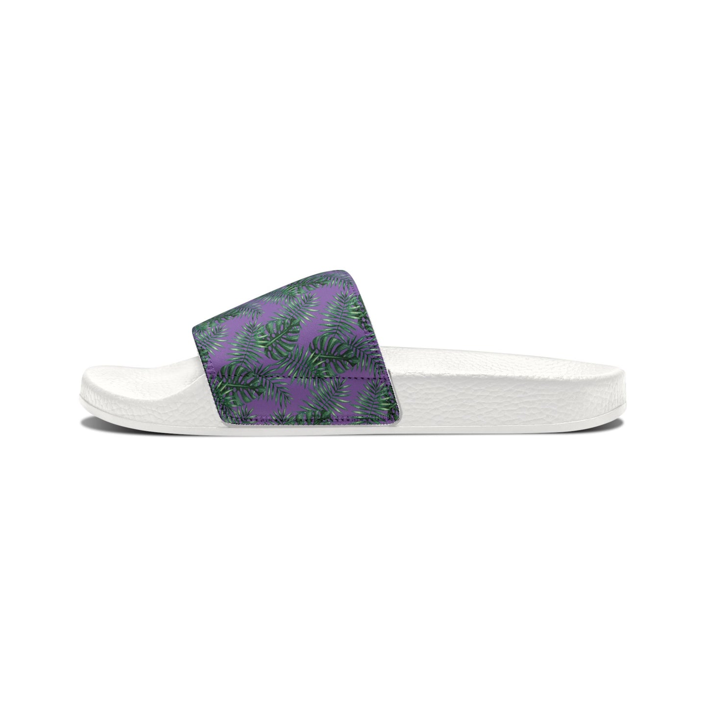 Purple Tropical Bliss Women's Removable-Strap Sandals