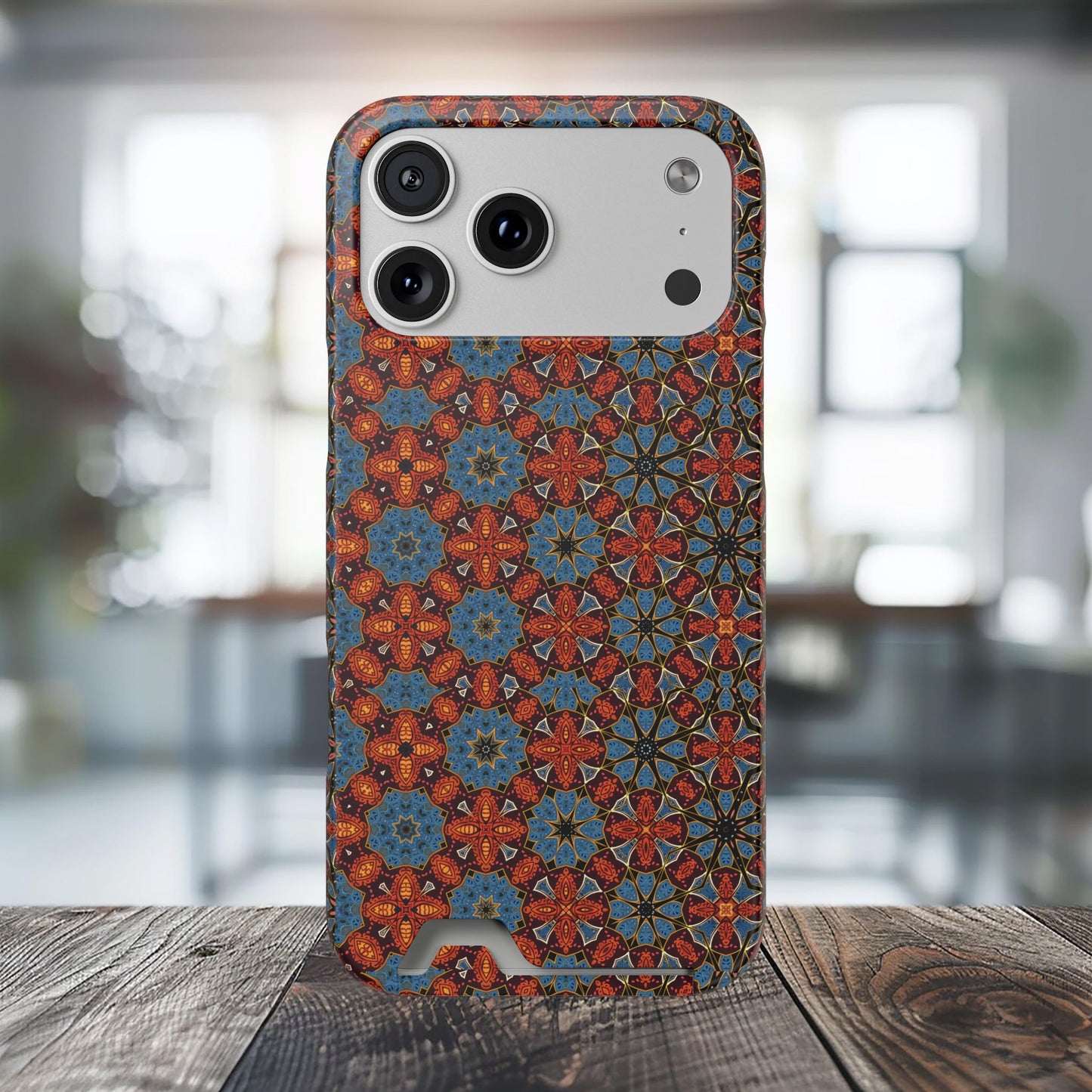 Arabesque Harmony iPhone and Samsung Case Card Holder