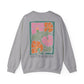 "All-Around Beauty" Unisex Floral Crewneck Sweatshirt