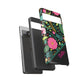 Personalized Floral Fantasy Samsung and Google Pixal Phone Case – Personalized Tough Cases with Colorful Garden Design