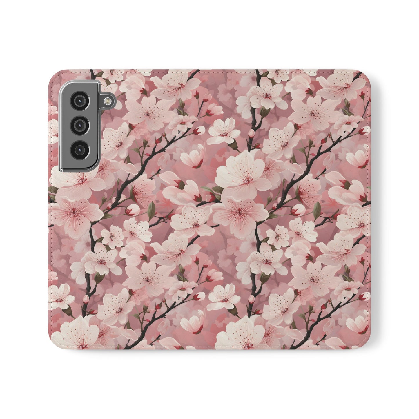 Cherry Blossom Flip Case — iPhone & Samsung Protective Phone Case