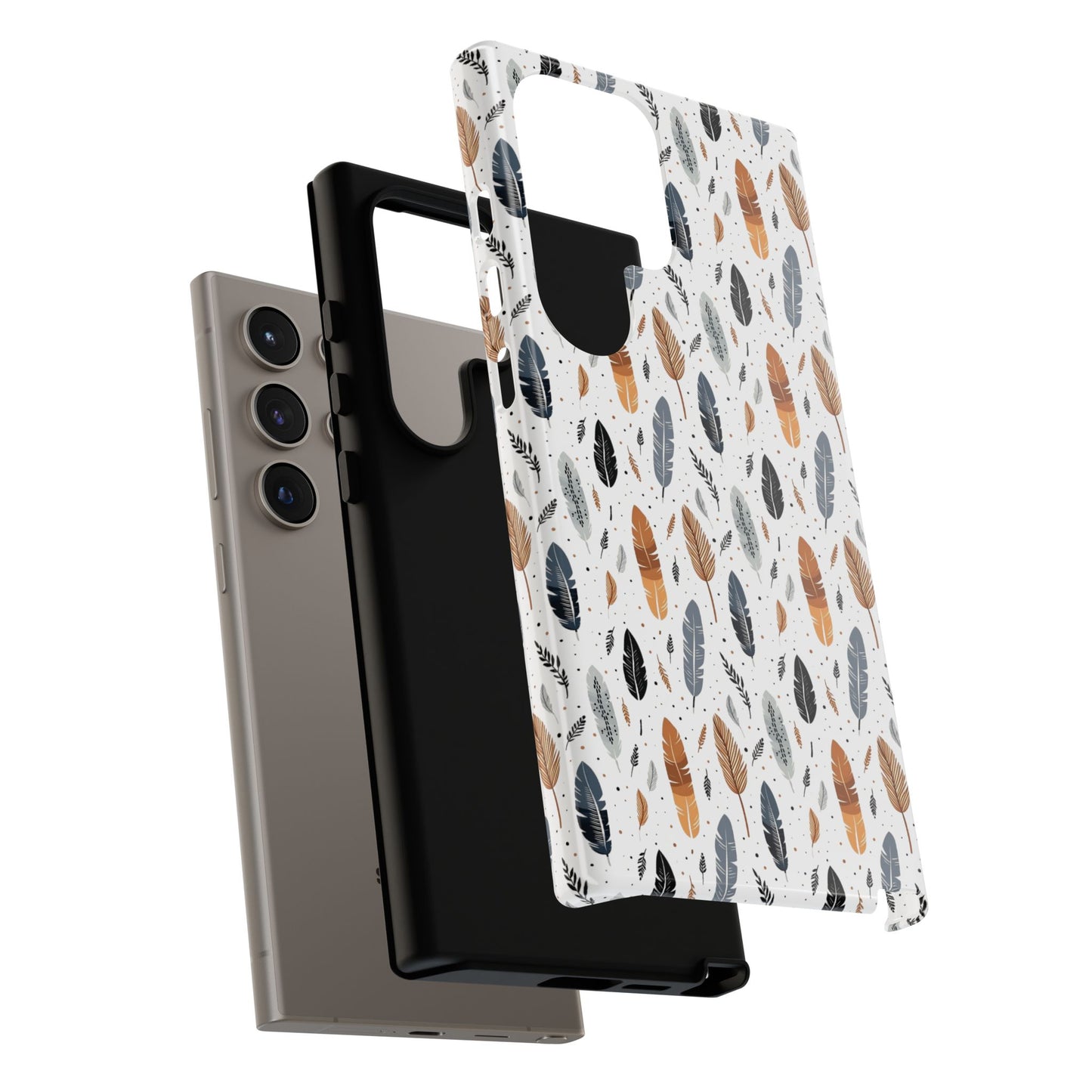 Whispering Feathers iPhone, Samsung and Google Tough Cases