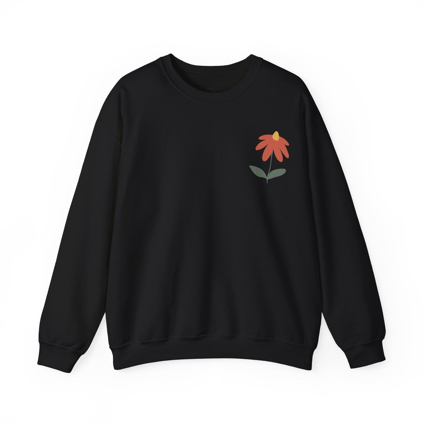 "All-Around Beauty" Unisex Floral Crewneck Sweatshirt