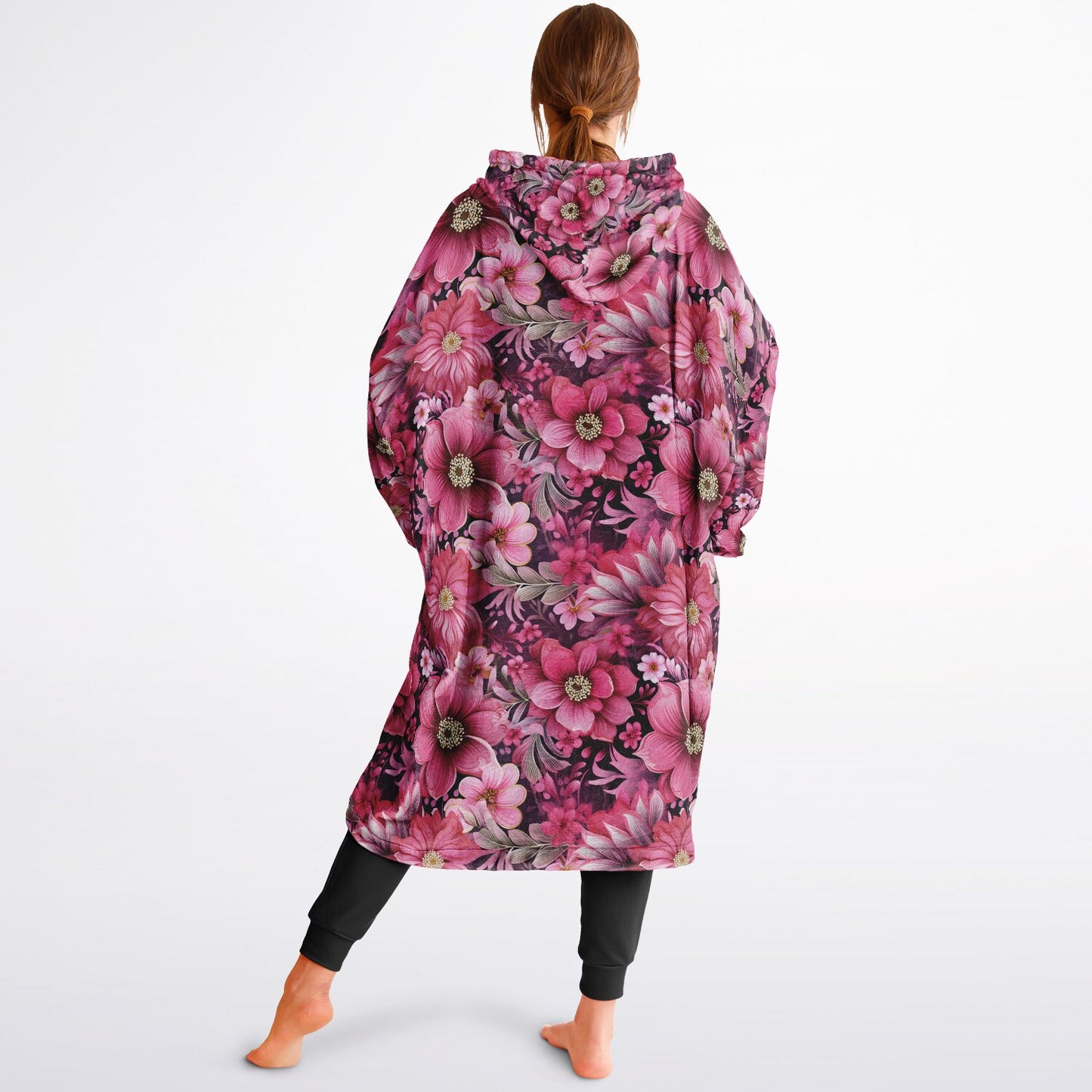 Peony Dreams Snug Hoodie Economy - AOP