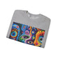 Psychedelic Visions Unisex Heavy Blend™ Crewneck Sweatshirt