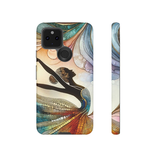 Artistic iPhone, Samsung and Google Phone Case for Tough Protectors, Unique Gift for Her, Colorful Phone Cover, Floral Design Case