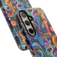 Psychedelic Visions Vibrant Art Google Pixel, iPhone and Samsung Phone Case - Tough Cases for Creative Souls