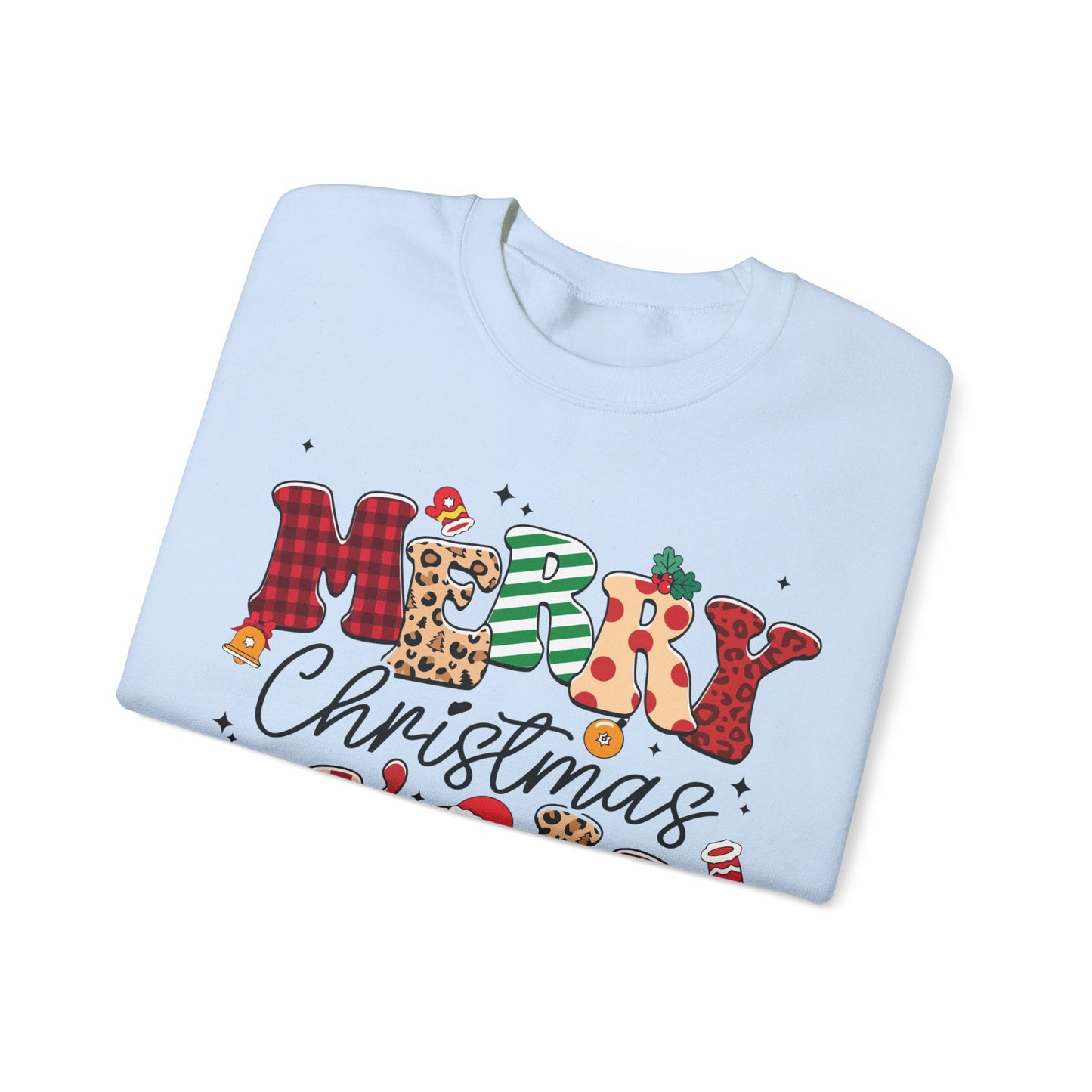 Merry Christmas Unisex Heavy Blend™ Crewneck Sweatshirt