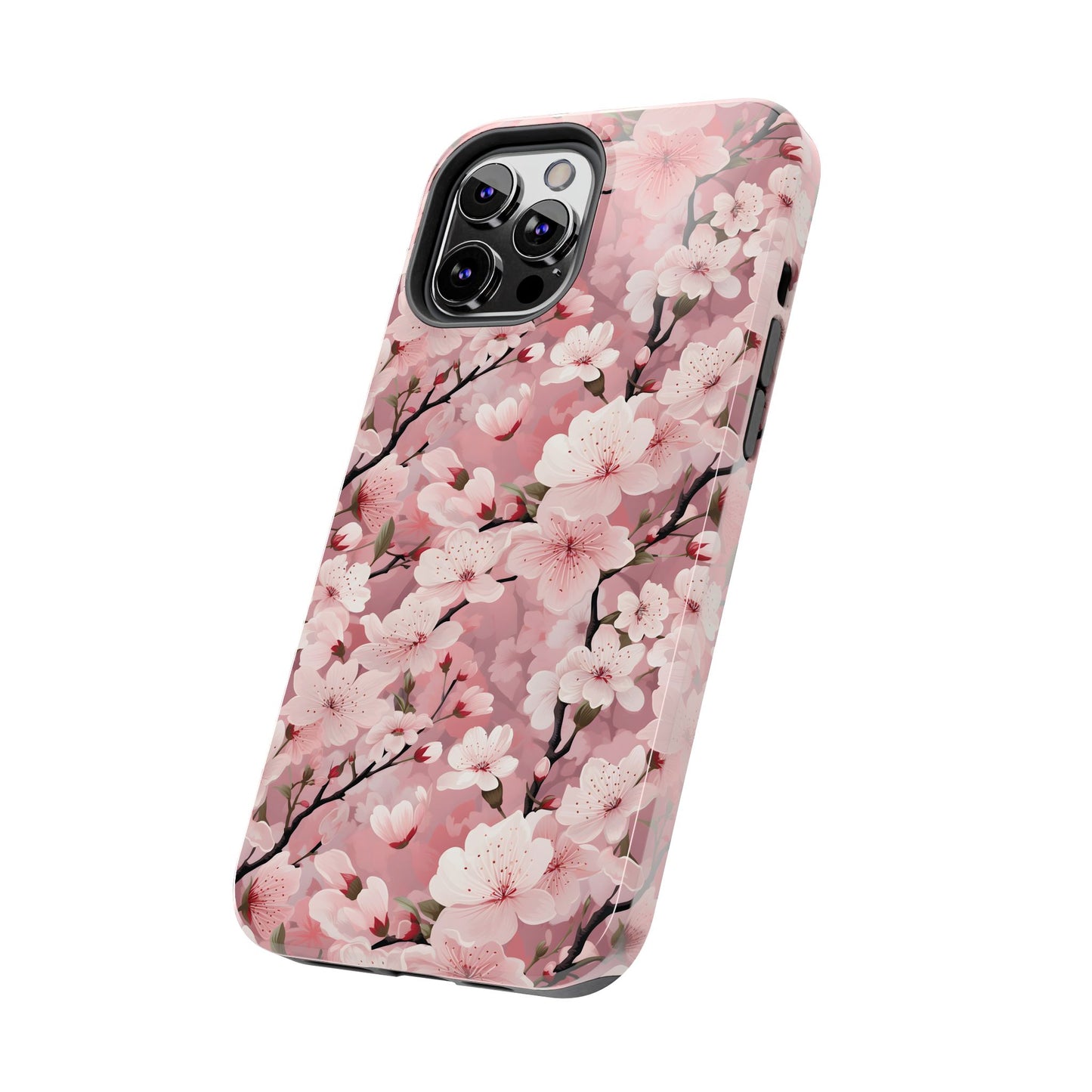 Cherry Blossom iPhone and Samsung Tough Phone Cases